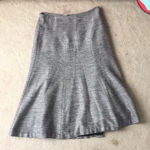 Talbots grey skirt